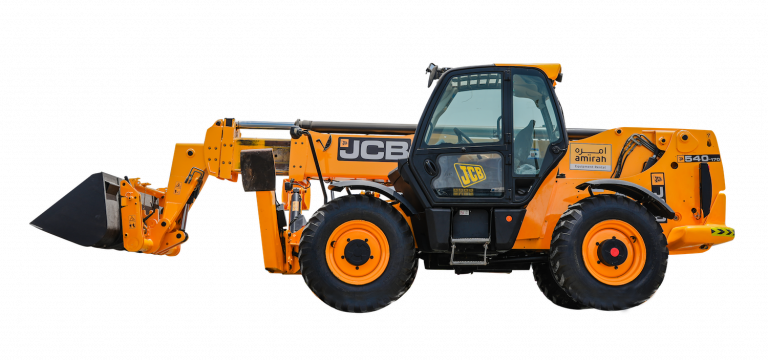 Telescopic Boom Loader for rent in Abu Dhabi & UAE — Amirah Equipment Rental