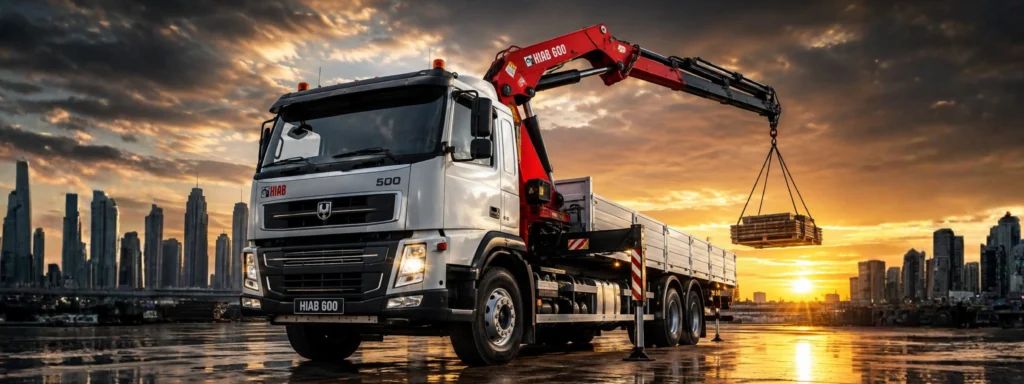 Boom Truck (Hiab Crane) Rental in Abu Dhabi: Your Comprehensive Lifting & Loading Guide